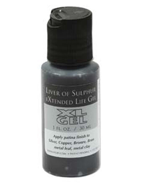 Liver Of Sulfur Patina Gel 1 Oz  Beadsmith-stabilized Extended Life