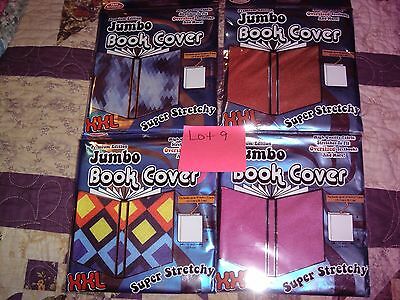 4 It's Academic Premium Edition Jumbo Book Covers Xxl Super Stretchy New Lot 9